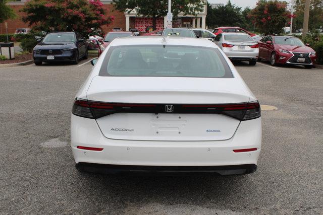 Photo of 2023 White Honda Accord Hybrid