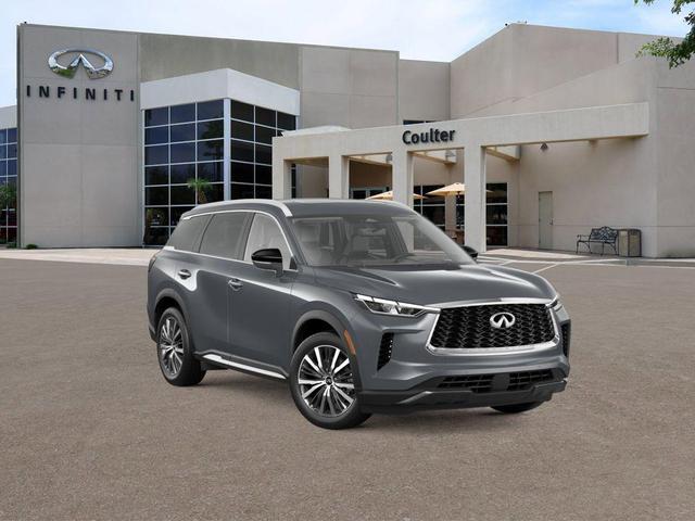 Photo of 2025 Harbor Gray INFINITI QX60