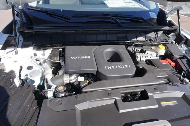 Photo of 2025 Glacier White INFINITI QX60