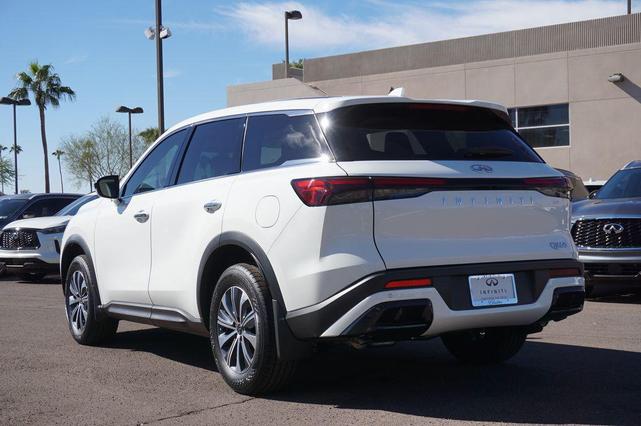 Photo of 2025 Glacier White INFINITI QX60