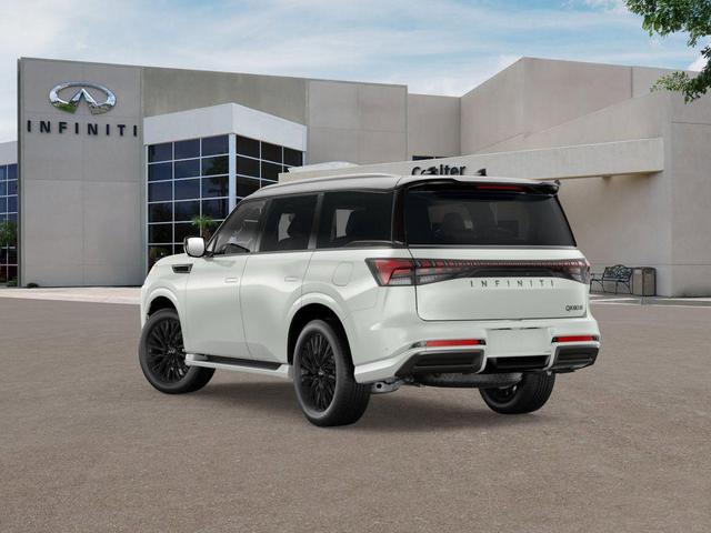 Photo of 2026 Radiant White/Black Obsidian INFINITI QX80