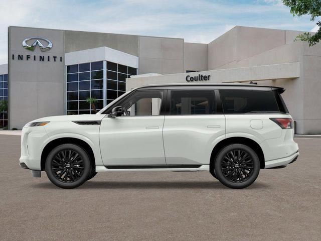 Photo of 2026 Radiant White/Black Obsidian INFINITI QX80