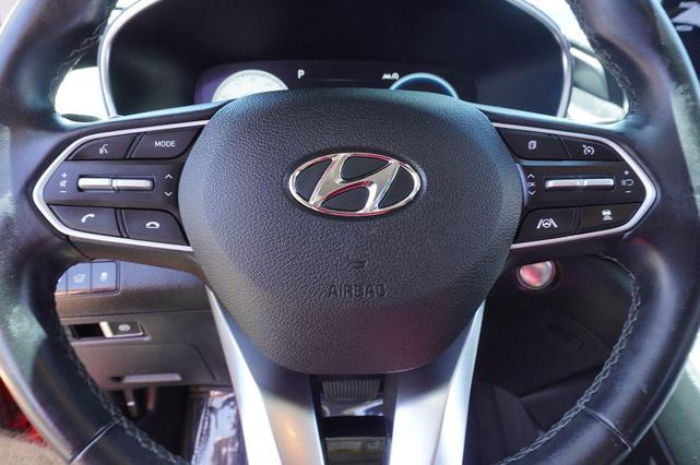 Photo of 2022 Calypso Red Hyundai SANTA FE