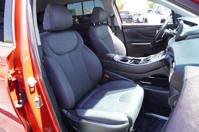 Photo of 2022 Calypso Red Hyundai SANTA FE