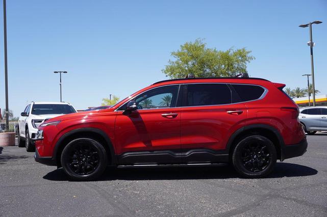 Photo of 2022 Calypso Red Hyundai SANTA FE