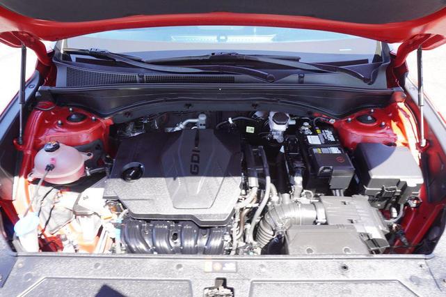 Photo of 2022 Calypso Red Hyundai SANTA FE