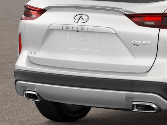 Photo of 2025 Lunar White INFINITI QX50