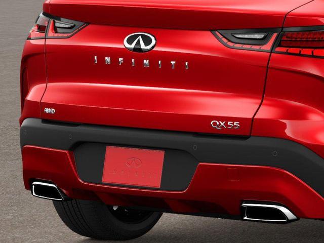 Photo of 2025 Dynamic Sunstone Red INFINITI QX55
