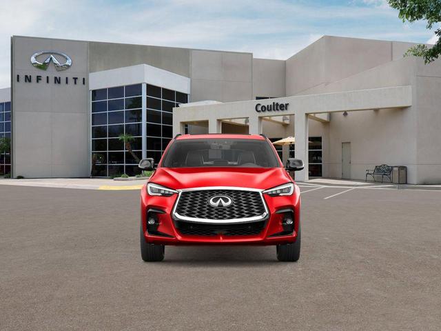 Photo of 2025 Dynamic Sunstone Red INFINITI QX55