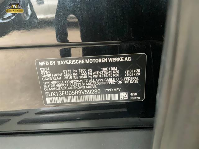 Photo of 2024 Black Sapphire Metallic BMW X5