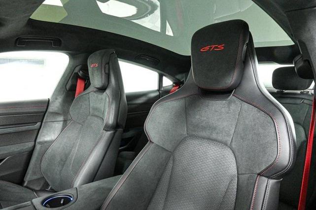 Photo of 2025 Carmine Red Porsche Taycan
