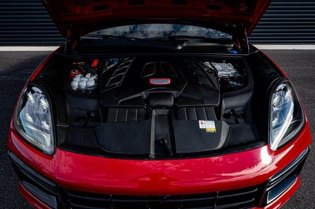 Photo of 2023 Carmine Red Porsche Cayenne