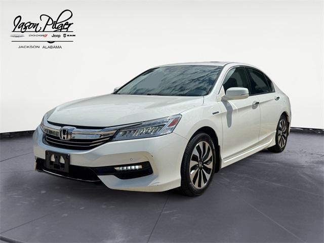 Photo of 2017 White Honda Accord Hybrid