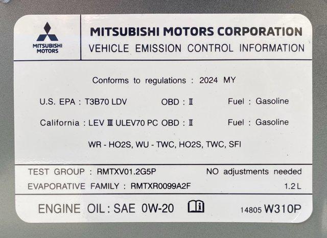 Photo of 2024 Jet Black Metallic Mitsubishi Mirage