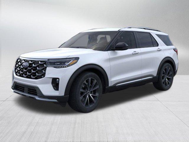 Photo of 2025 Space White Metallic Ford Explorer