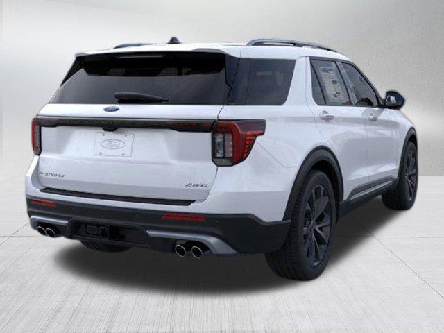 Photo of 2025 Space White Metallic Ford Explorer