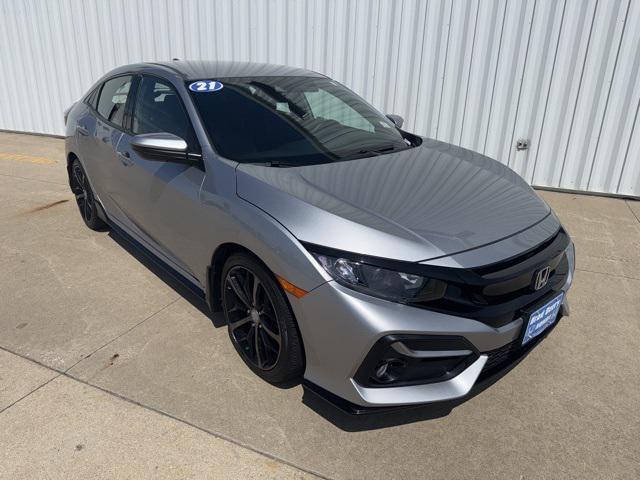 Photo of 2021 Lunar Silver Metallic Honda Civic