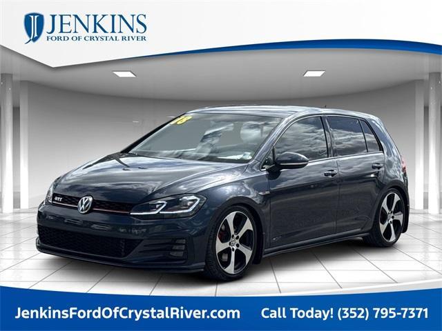 Photo of 2018 Dark Iron Blue Metallic Volkswagen Golf GTI