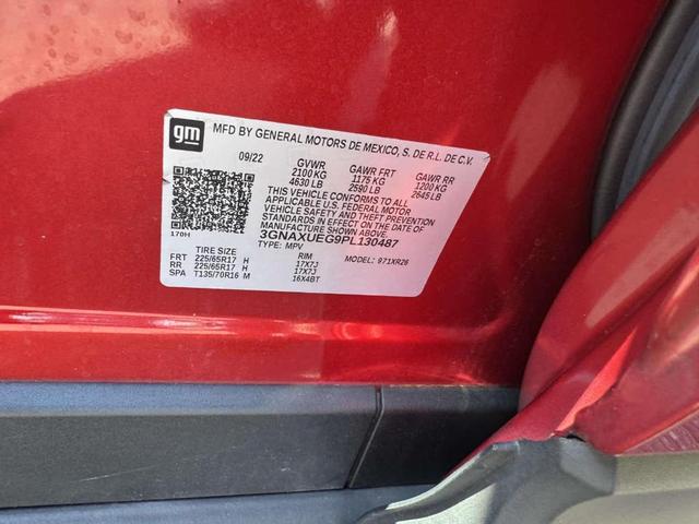 Photo of 2023 Radiant Red Chevrolet Equinox