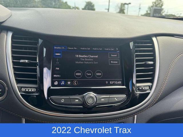 Photo of 2022 Black Cherry Metallic Chevrolet Trax