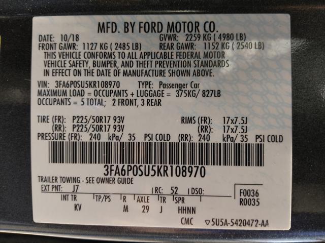 Photo of 2019 Magnetic Metallic Ford Fusion Energi