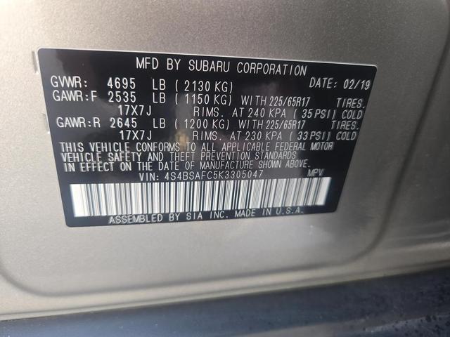 Photo of 2019 Tungsten Metallic Subaru Outback