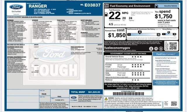 Photo of 2021 Gray Ford Ranger
