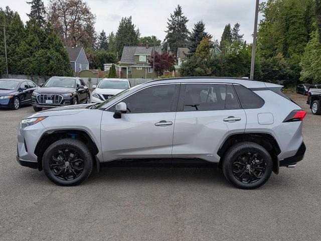 Photo of 2022 Silver Sky Metallic Toyota RAV4 Hybrid