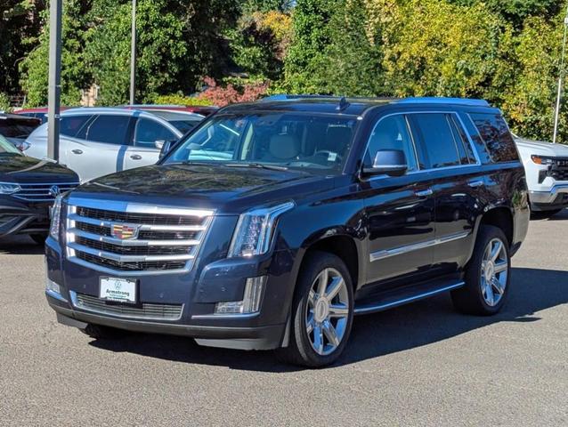 Photo of 2018 Dark Adriatic Blue Metallic Cadillac Escalade
