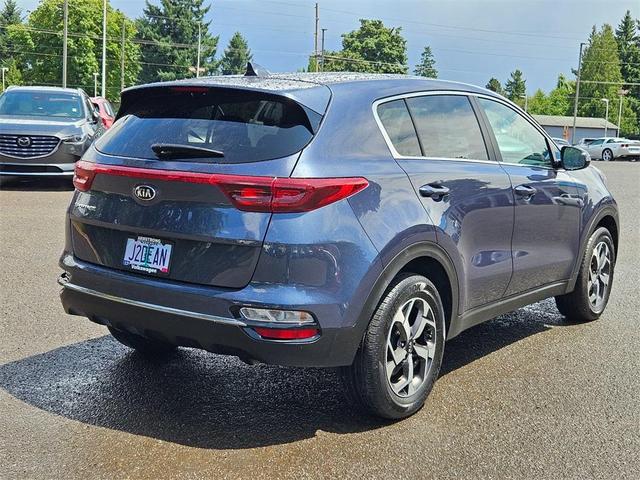 Photo of 2020 Pacific Blue Kia Sportage
