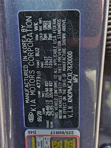 Photo of 2020 Pacific Blue Kia Sportage