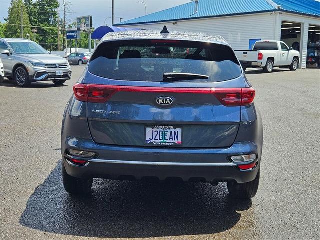 Photo of 2020 Pacific Blue Kia Sportage