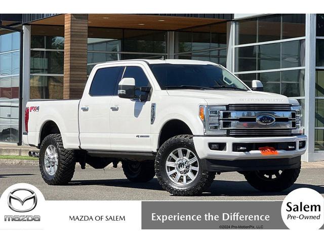 Photo of 2019 White Platinum Metallic Tri-Coat Ford F-350