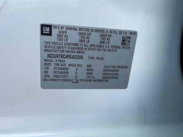 Photo of 2015 White Diamond Tricoat Chevrolet Silverado 1500