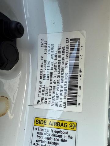 Photo of 2014 Bellanova White Pearl Acura TL