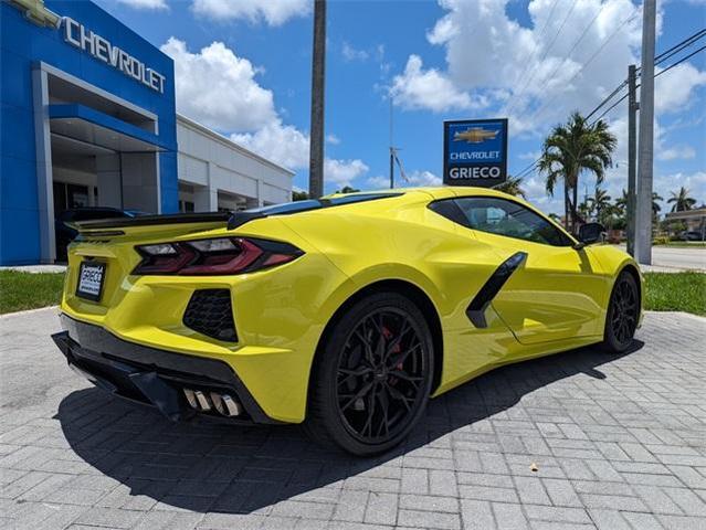 Photo of 2023 Accelerate Yellow Metallic Chevrolet Corvette