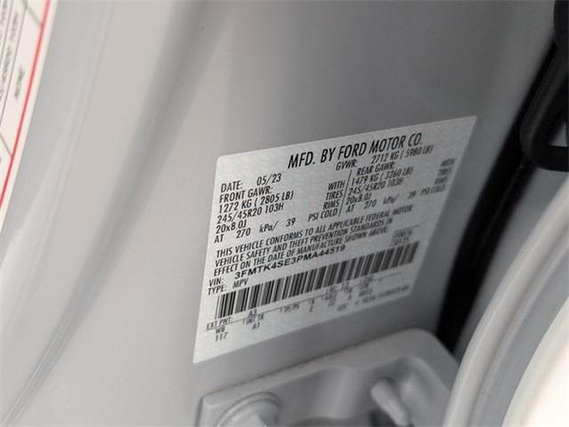 Photo of 2023 Space White Metallic Ford Mustang Mach-E
