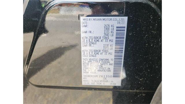 Photo of 2023 Black Nissan Pathfinder