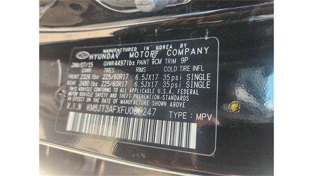 Photo of 2015 Ash Black Hyundai TUCSON
