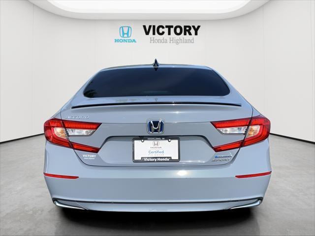 Photo of 2022 Sonic Gray Pearl Honda Accord Hybrid