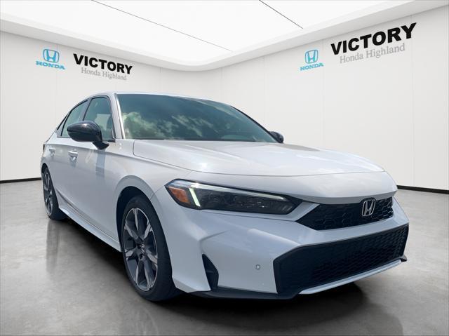 Photo of 2025 Platinum Honda Civic Hybrid