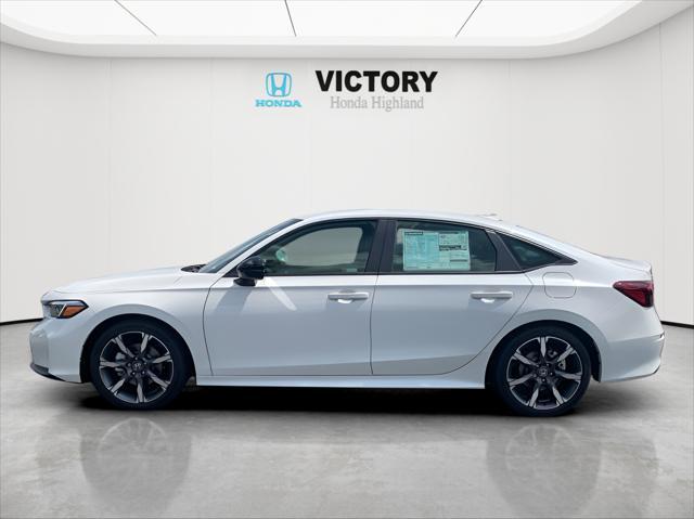Photo of 2025 Platinum Honda Civic Hybrid