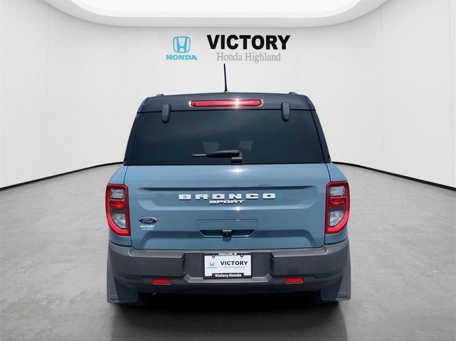 Photo of 2021 Blue Metallic Ford Bronco Sport