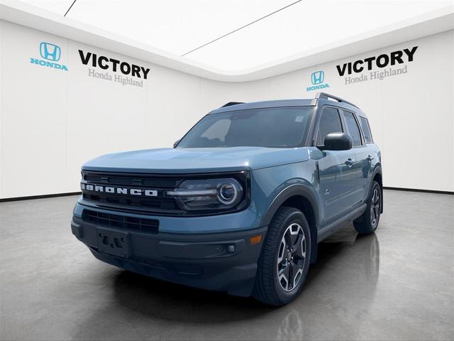 Photo of 2021 Blue Metallic Ford Bronco Sport