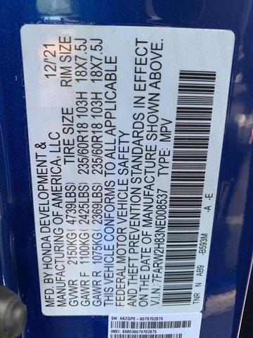 Photo of 2022 Aegean Blue Metallic Honda CR-V