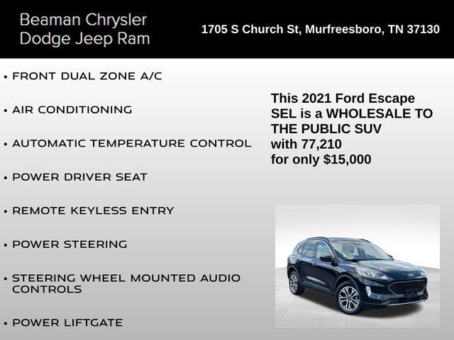 Photo of 2021 Blue Metallic Ford Escape