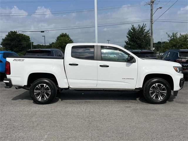 Photo of 2021 Summit White Chevrolet Colorado