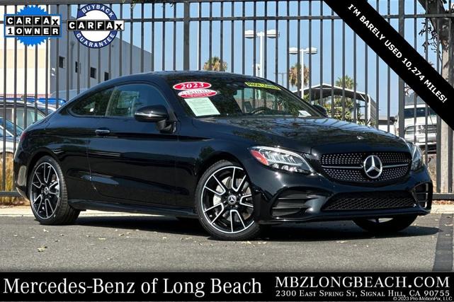 Photo of 2023 Black Mercedes-Benz C-Class