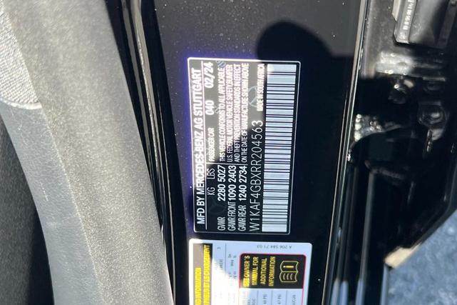 Photo of 2024 Black Mercedes-Benz C-Class