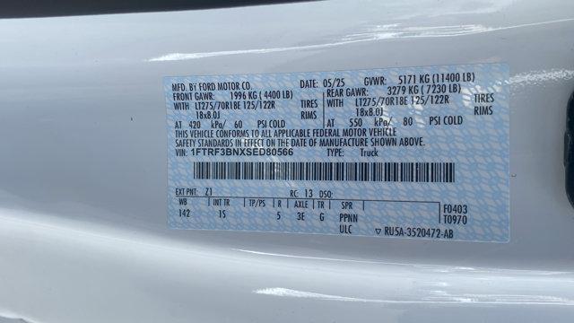 Photo of 2025 Oxford White Ford F-350